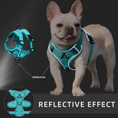 Cintas para perros y gatos pequeños con arnés reflector de chaleco transpirable