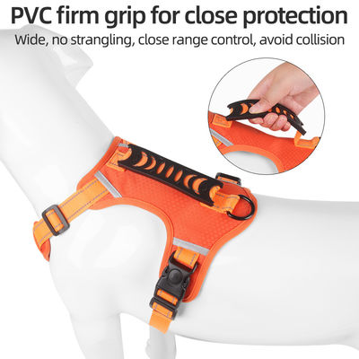 Nuevo arnés de pecho para mascotas estilo chaleco reflector arnés de pecho para perros de gran tamaño cuerda de tracción para perros a prueba de explosiones