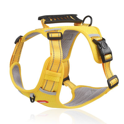 Nuevo arnés de pecho para mascotas estilo chaleco reflector arnés de pecho para perros de gran tamaño cuerda de tracción para perros a prueba de explosiones